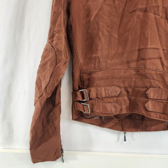 Club Monaco Asymmetrical Zip Jacket Size Small - Picture 10 of 14